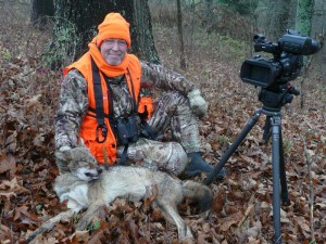 Grant with Coyote and Camera