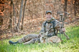 Grant and harvested coyote