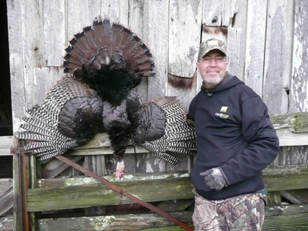 Grant Woods 23lbs, 1 316 spurs, and 10.5 inch beard