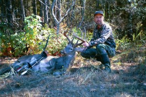 Grant with buck