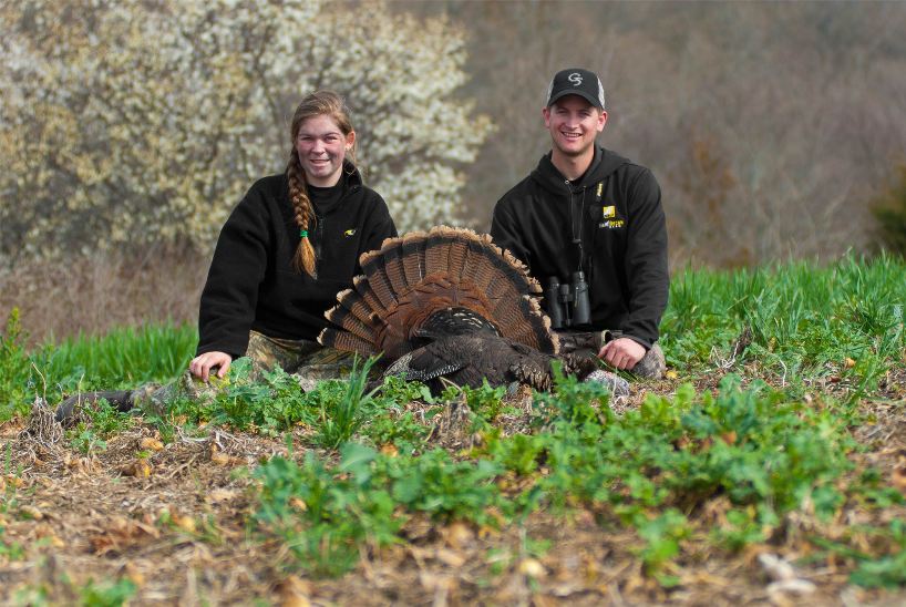 Raleigh harvested a gobbler in the youth season 2013
