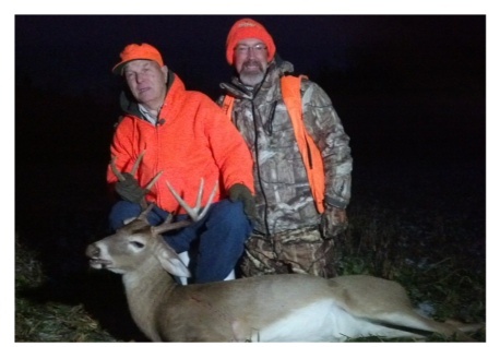 Glen Woods tagged an Ozark Mountain buck in late December during the alternative weapons season.