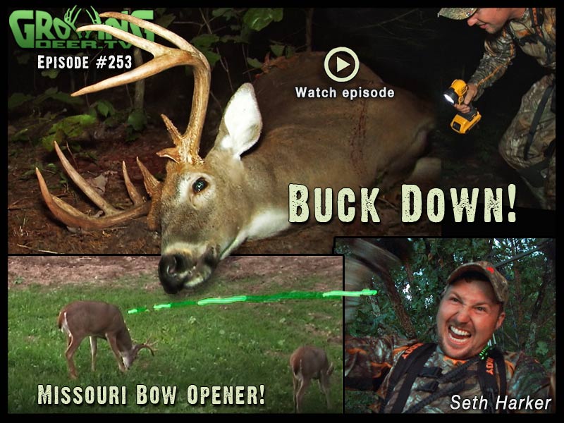 A big buck goes down in GrowingDeer.tv episode #253.