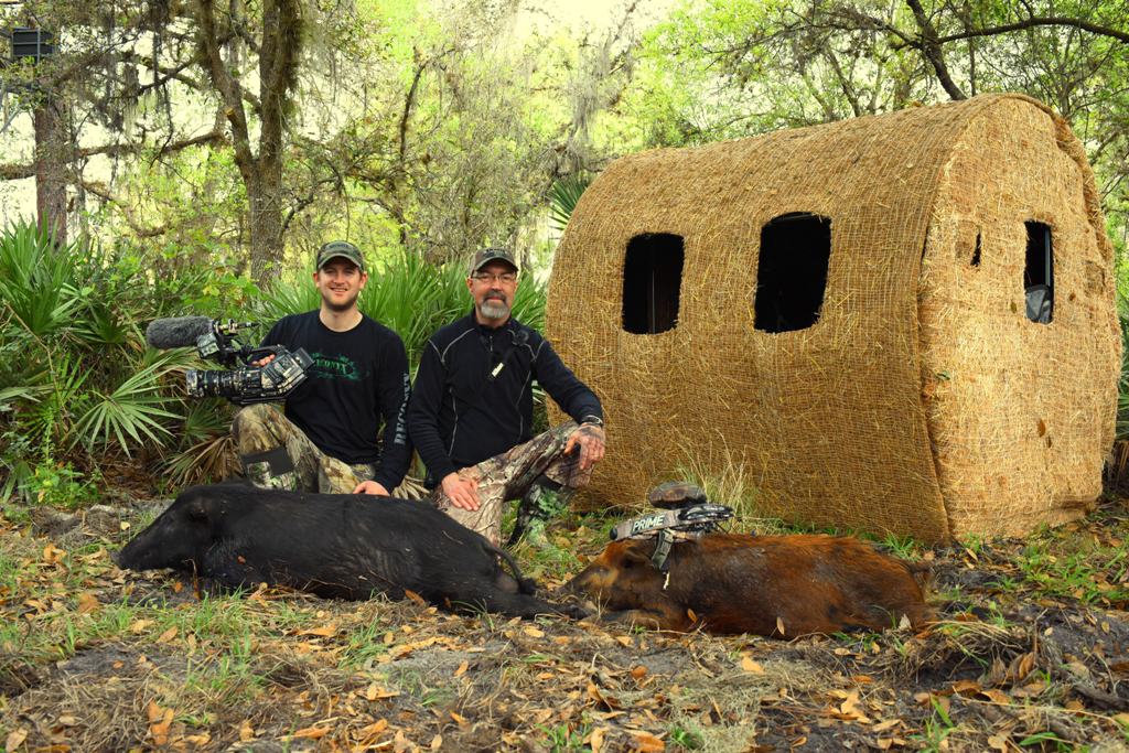 A successful hog hunt in southern Florida
