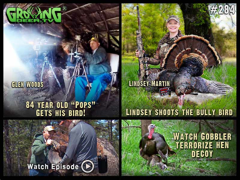 Watch more gobbler action in GrowingDeer.tv episode #284.