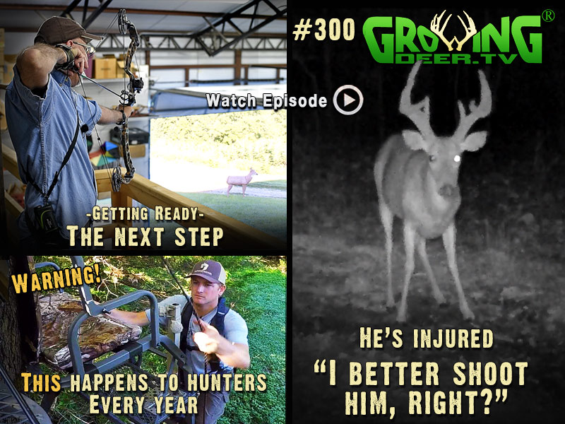 Ever wonder if you should shoot injured bucks? Grant shares his thoughts in GrowingDeer.tv episode #300.