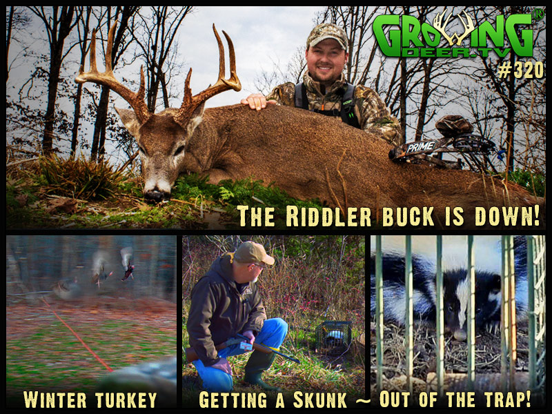 Watch Seth Harker take down the Riddler buck in GrowingDeer episode #320.