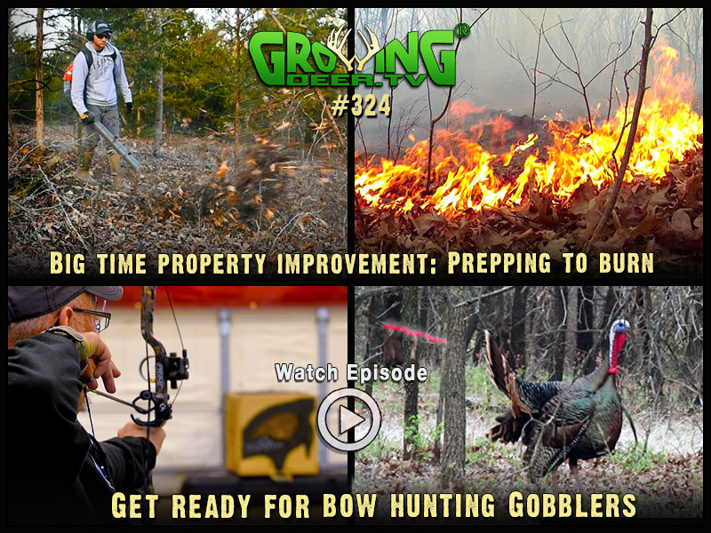 Watch GrowingDeer episode #324 to learn how we use prescribed fire.