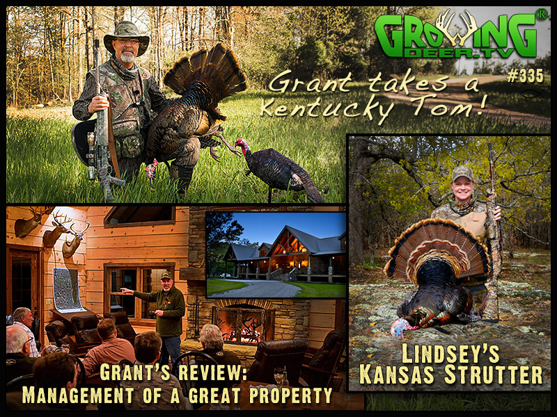 Watch two successful turkey hunts in GrowingDeer episode #335.