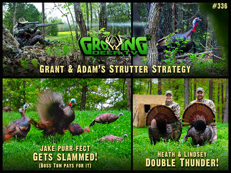 Watch turkey hunting tricks in GrowingDeer episode #336.
