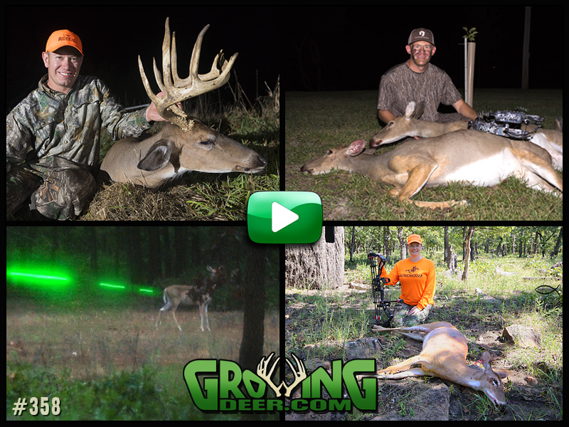 Watch red hot early season action in GrowingDeer episode 358.