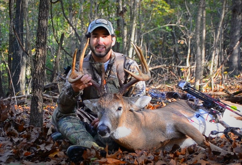 Aaron's buck harvested while self-filming