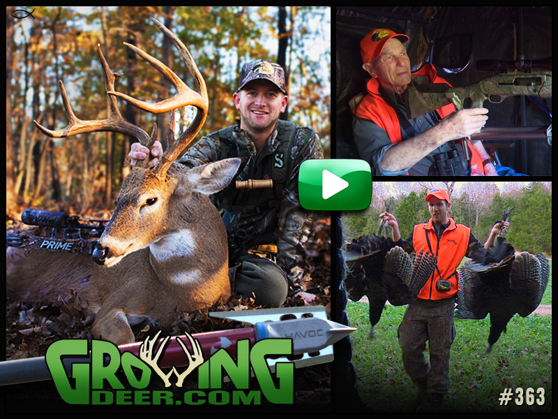 Watch two successful deer hunts in GrowingDeer episode 363!