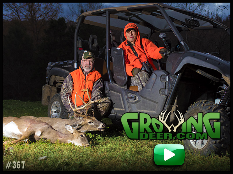 Watch Pops Woods tag a buck in GrowingDeer episode 367.