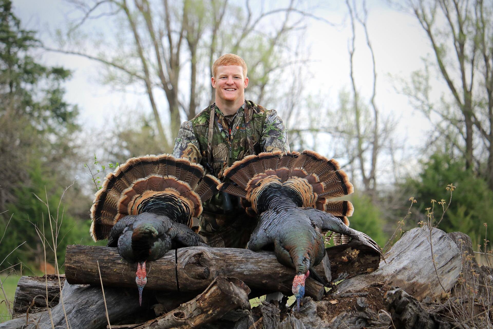 Tyler with two nice Kansas longbeards