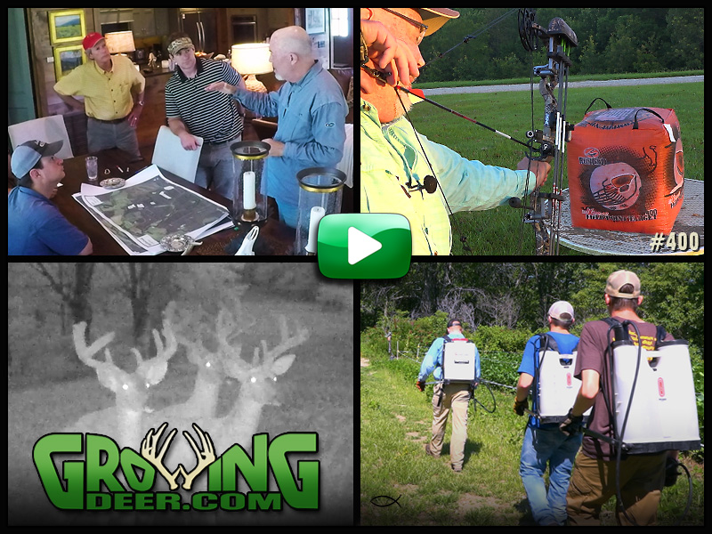 Watch our habitat management tips is GrowingDeer episode 400.