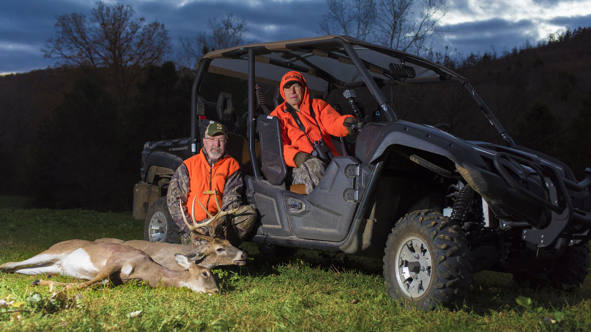  Pops tagged a doe and the buck Early Bird