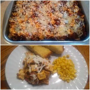 Baked Ravioletti and Venison