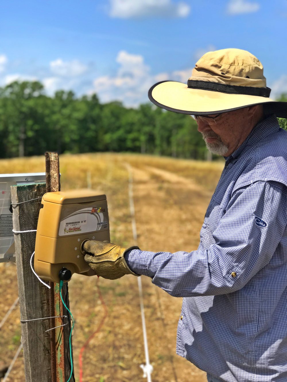 hot zone electric fence controls with Grant Woods