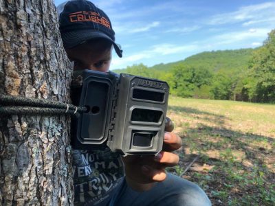 We scout using Reconyx trail cameras
