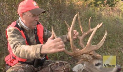 Grant Woods with a Kansas buck