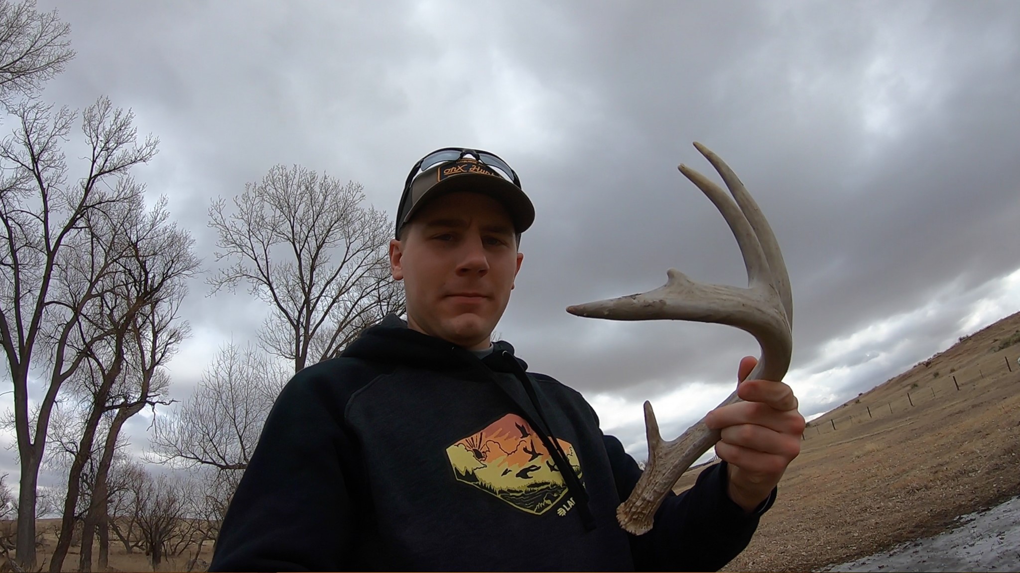 Antler found near cover in Kansas by Clay O'dell