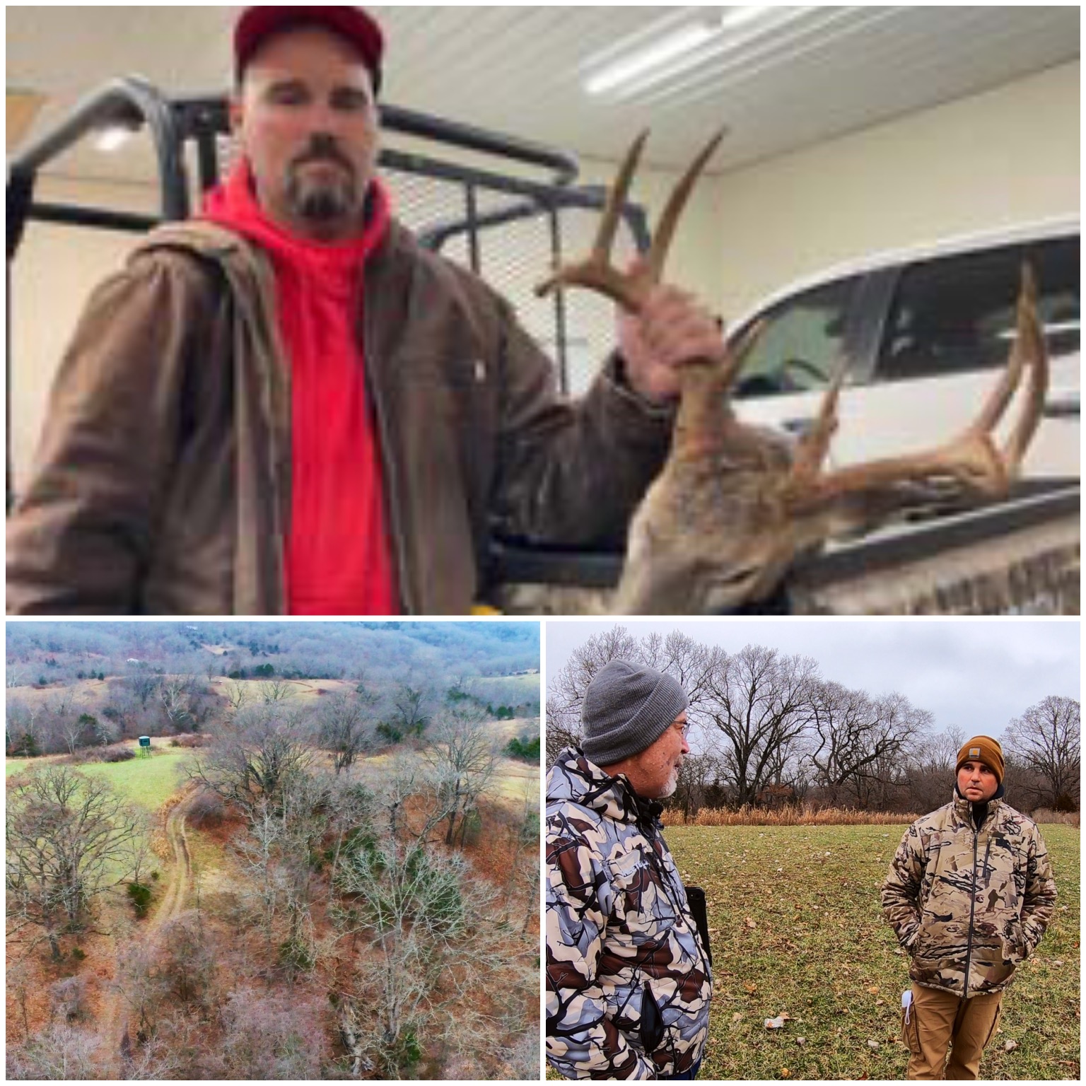 Chad with harvested buck